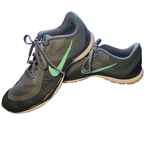 Nike Flex TR 6 Women’s Training Running Shoes Gray Teal Size 8.5 Lightweight - Picture 3 of 10